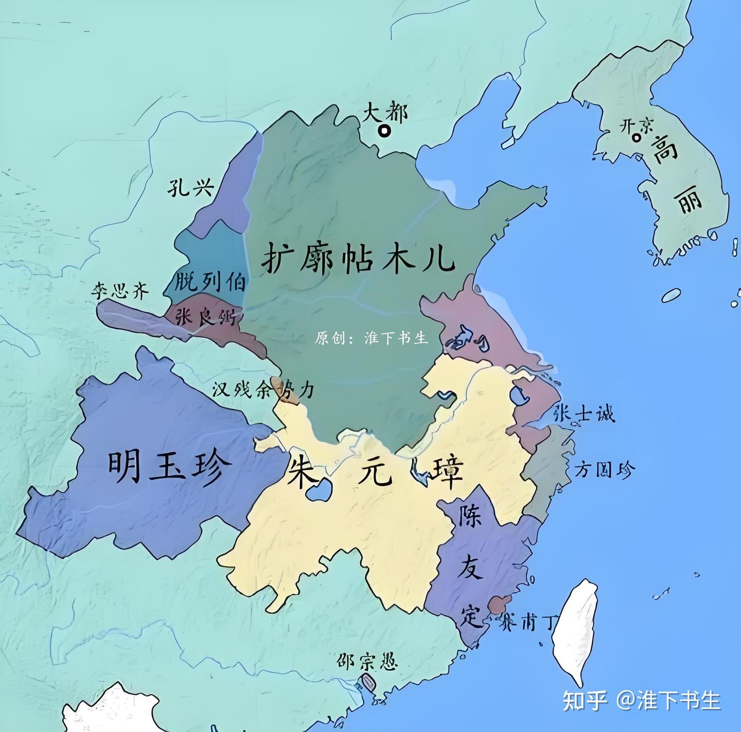如果没有朱元璋,张士诚和陈友谅能否一统天下? - 知乎