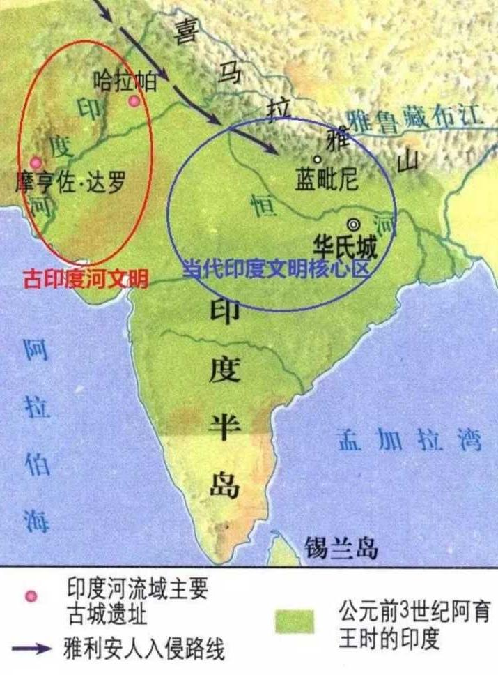 古印度的文化中心是印度河为何现在恒河却成了印度文化的核心符号