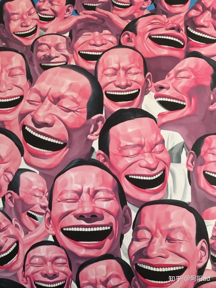 为什么很多现代艺术作品人物表情都是冷漠,迷茫等,很少看到有笑的?