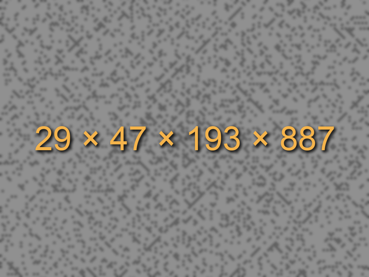 数学笔记 素因数分解表 知乎