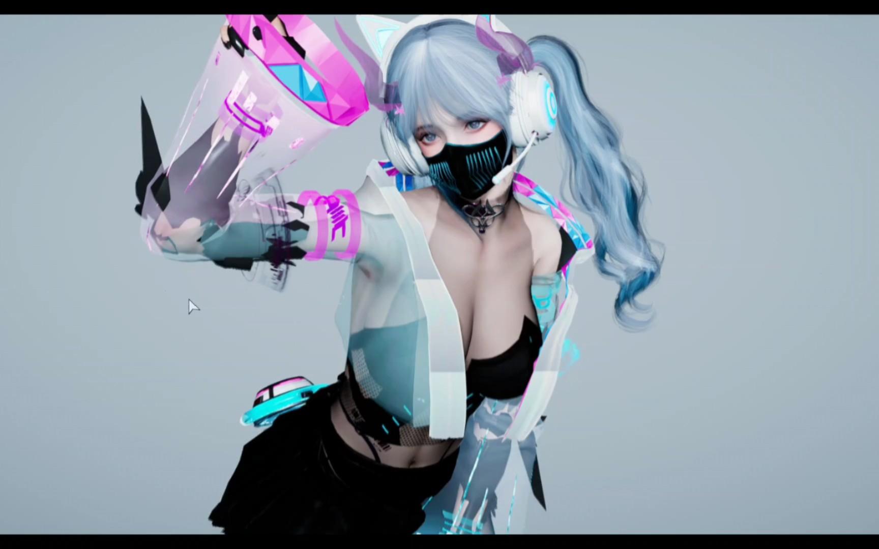 付费第二十九期-赛博少女