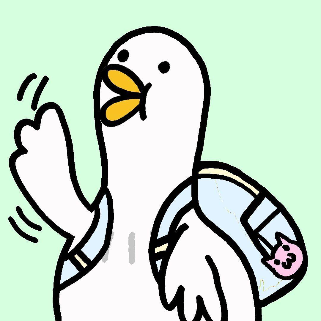 你有哪些特别可爱的小鸭子头像