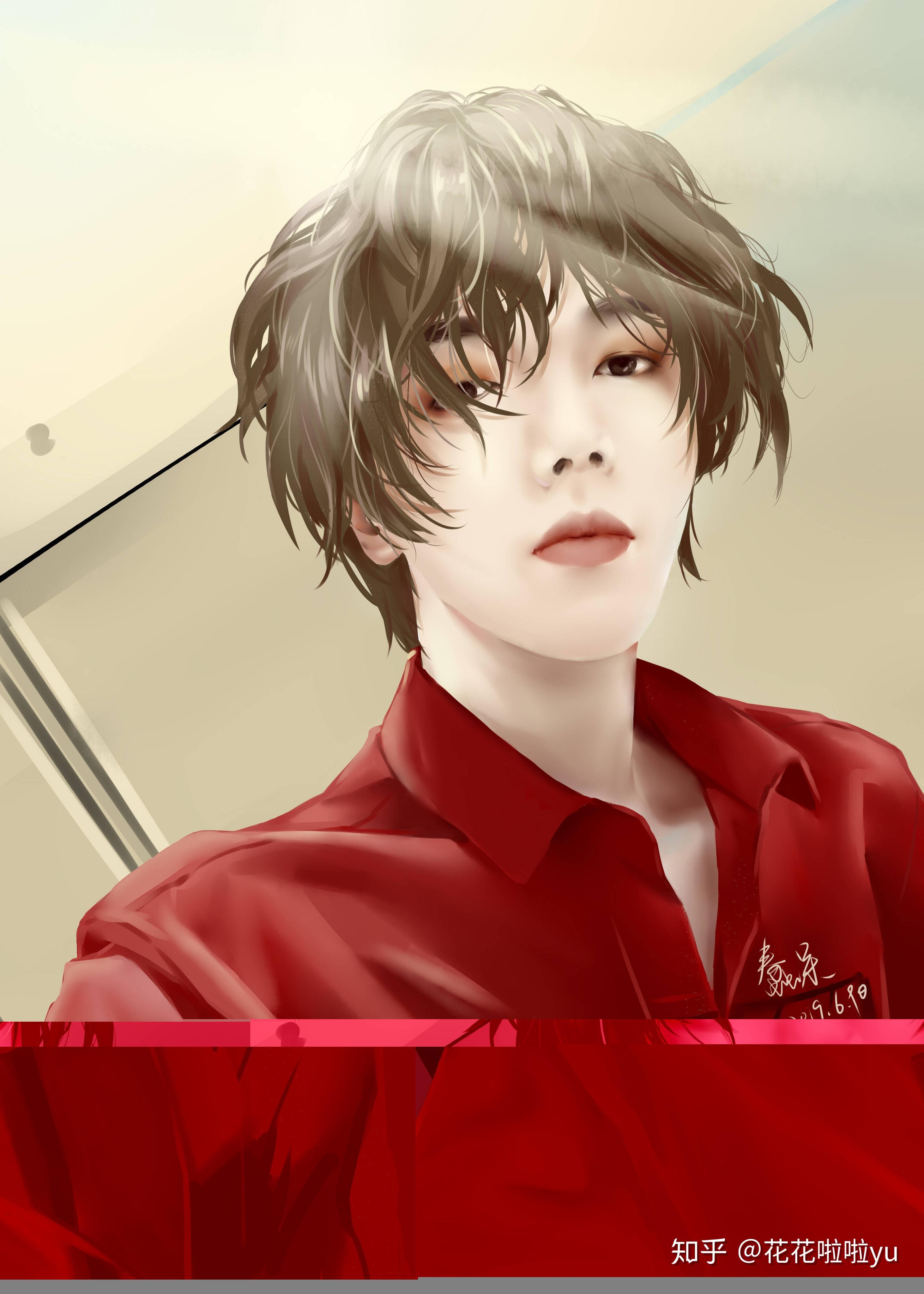 有哪些好看的华晨宇的动漫图片?