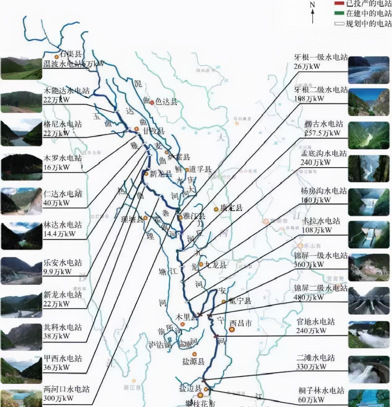 双江口水电站位置图片