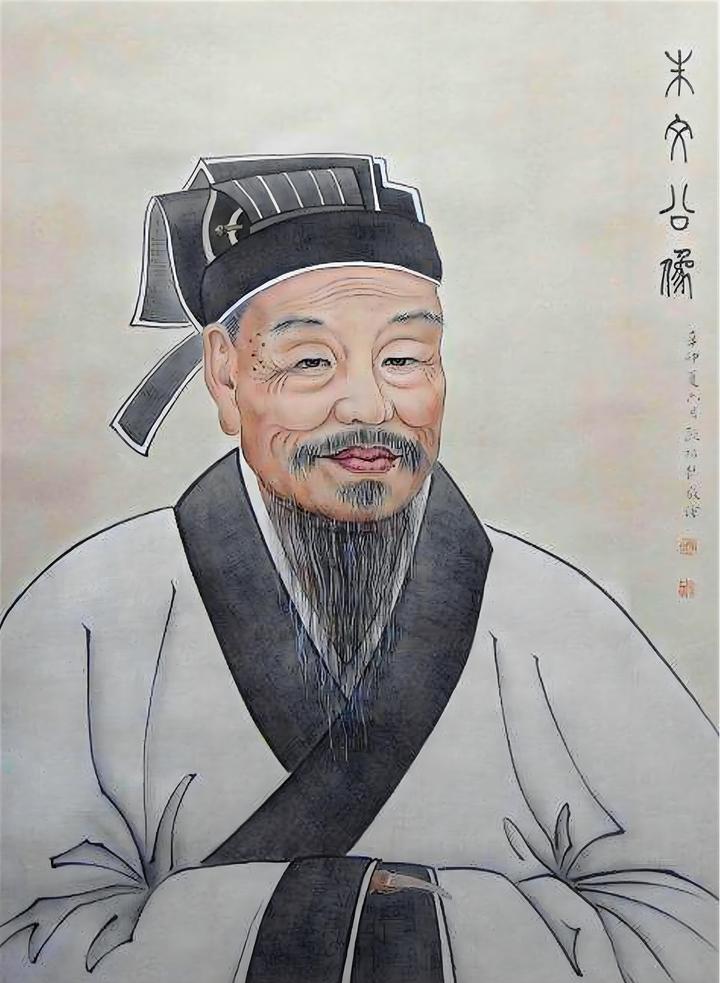 南宋朱熹的自画像为什么要点7颗痣?聊聊痣相吉凶看法的原则
