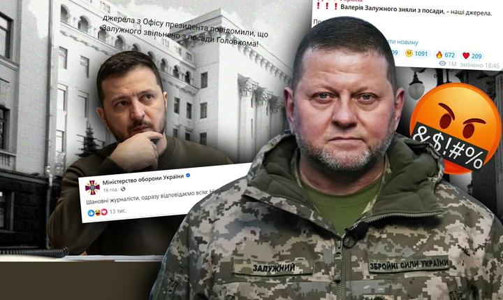 乌媒泽连斯基为什么要解雇扎卢日内总司令