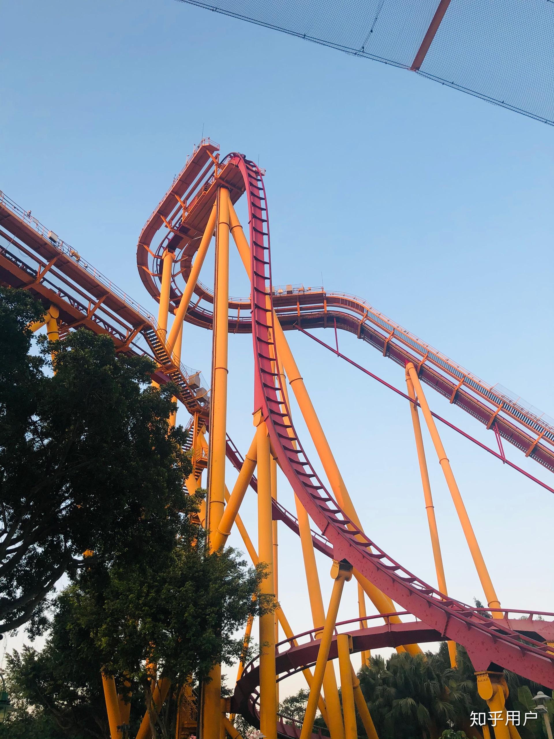 广州长隆垂直过山车有多恐怖