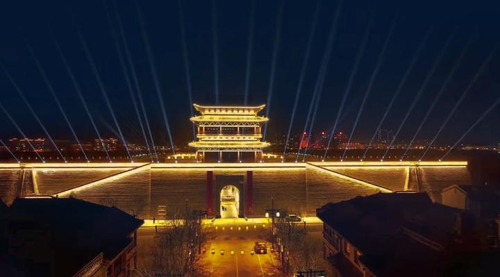 华灯耀古城-山西朔州古城亮化工程 - 知乎