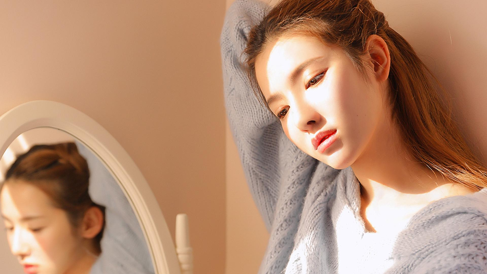 有没有特别治愈清纯氛围感美女壁纸?