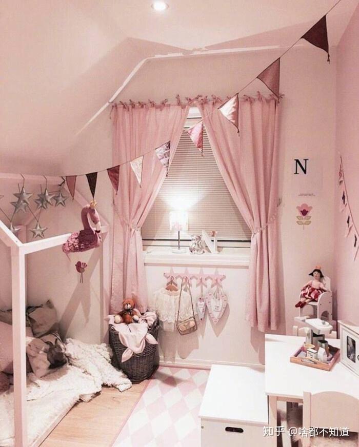 女孩子的房间怎么布置比较好,少女心一点的那种? - 知乎