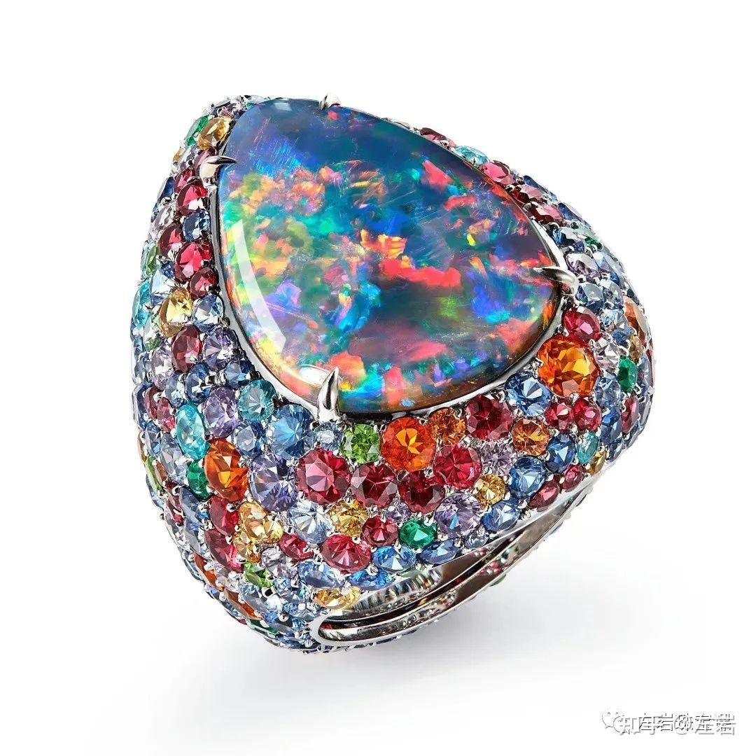 左岩：涨知识啦！欧泊分类大科普：什么是黑欧泊？火欧泊？水晶欧泊？ - 知乎