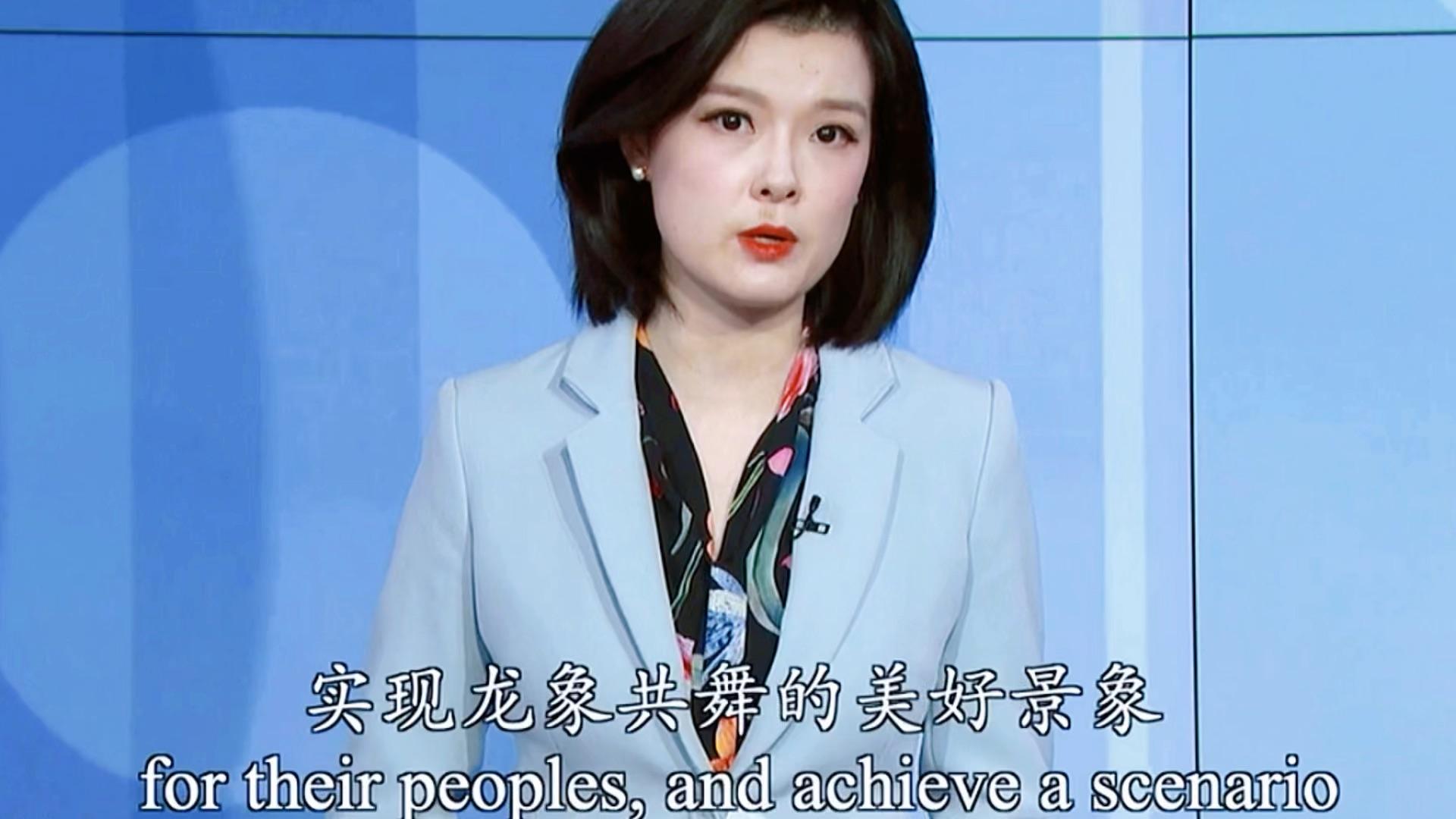 邹韵英语播报新闻流畅自然沉稳大气