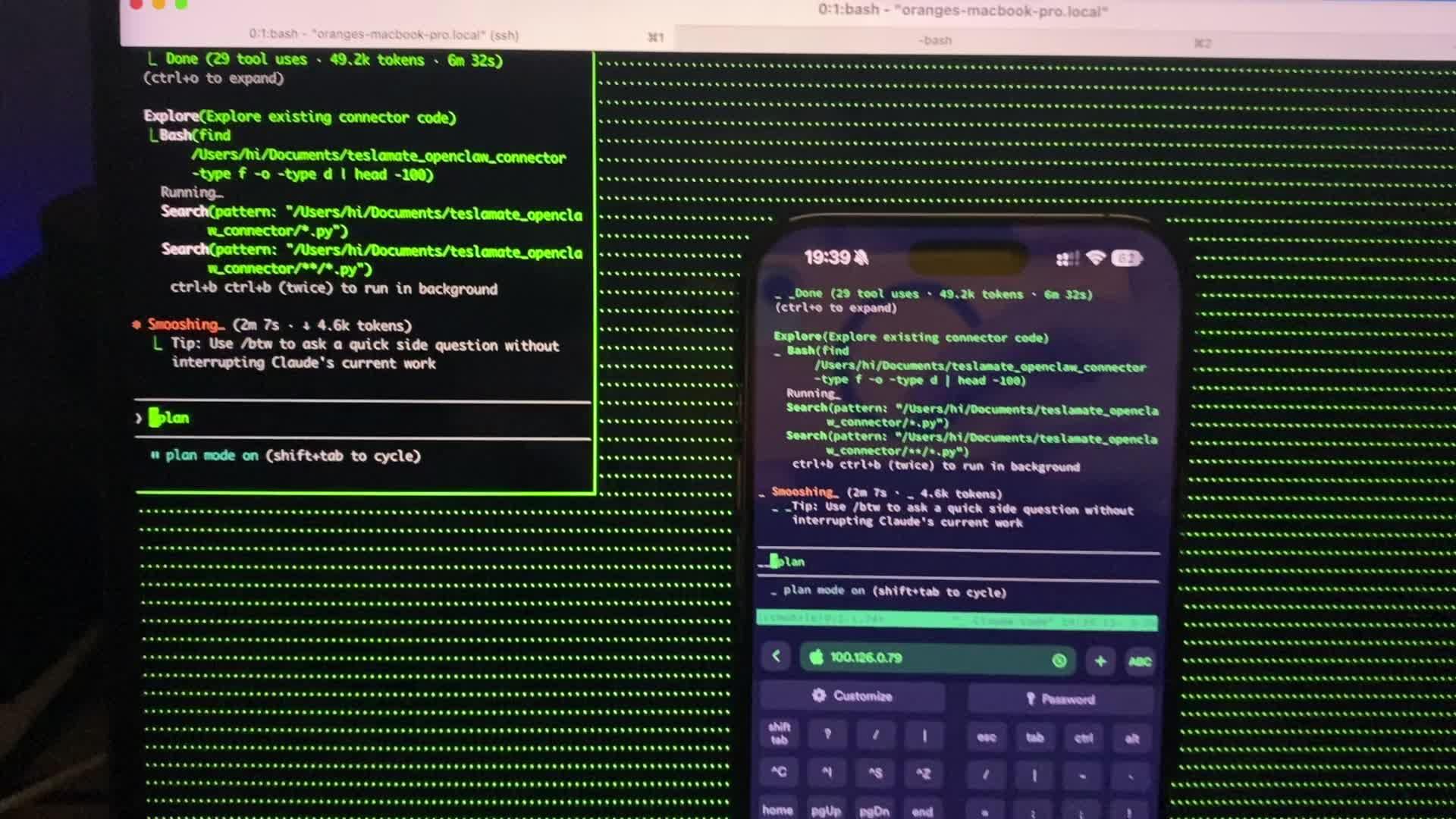 Tmux + Claude Code + OpenClaw + Termius，在手机上也能给自己的小龙虾写插件 - 知乎