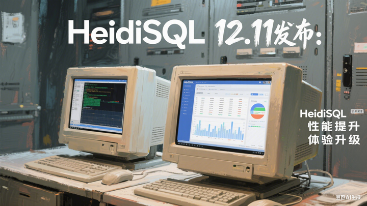 HeidiSQL 12.11 发布：性能提升，体验升级 - 知乎