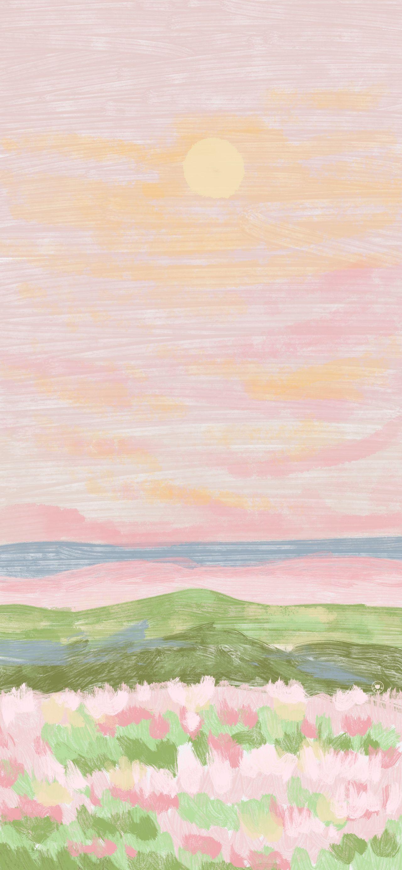 有哪些好看的全面屏手机壁纸或微信聊天背景图片