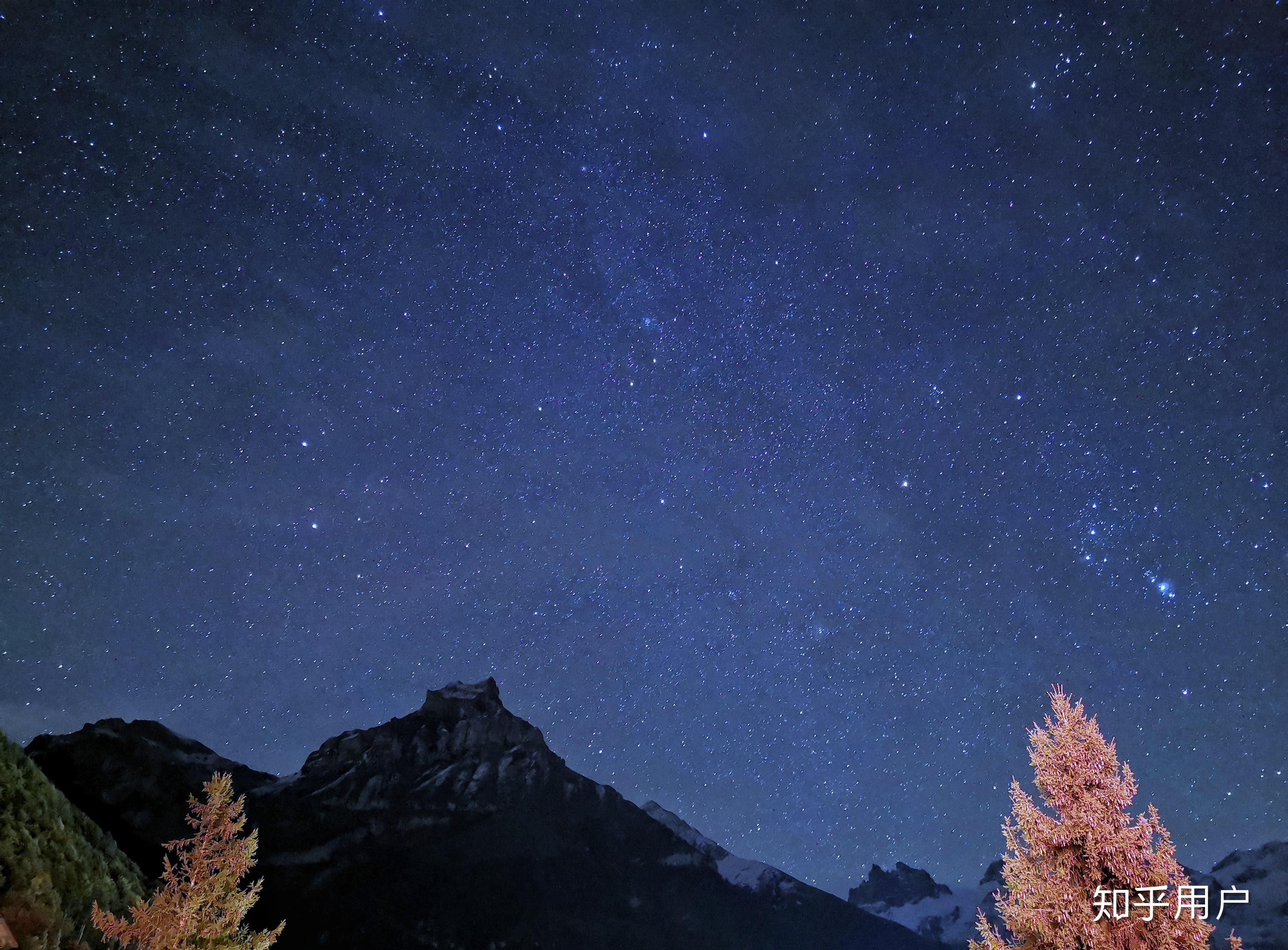 关于华为p30如何拍摄星空