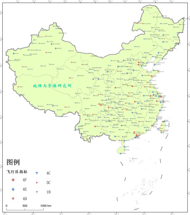 中国各民用运输机场发展史(含城市机场迁移图)