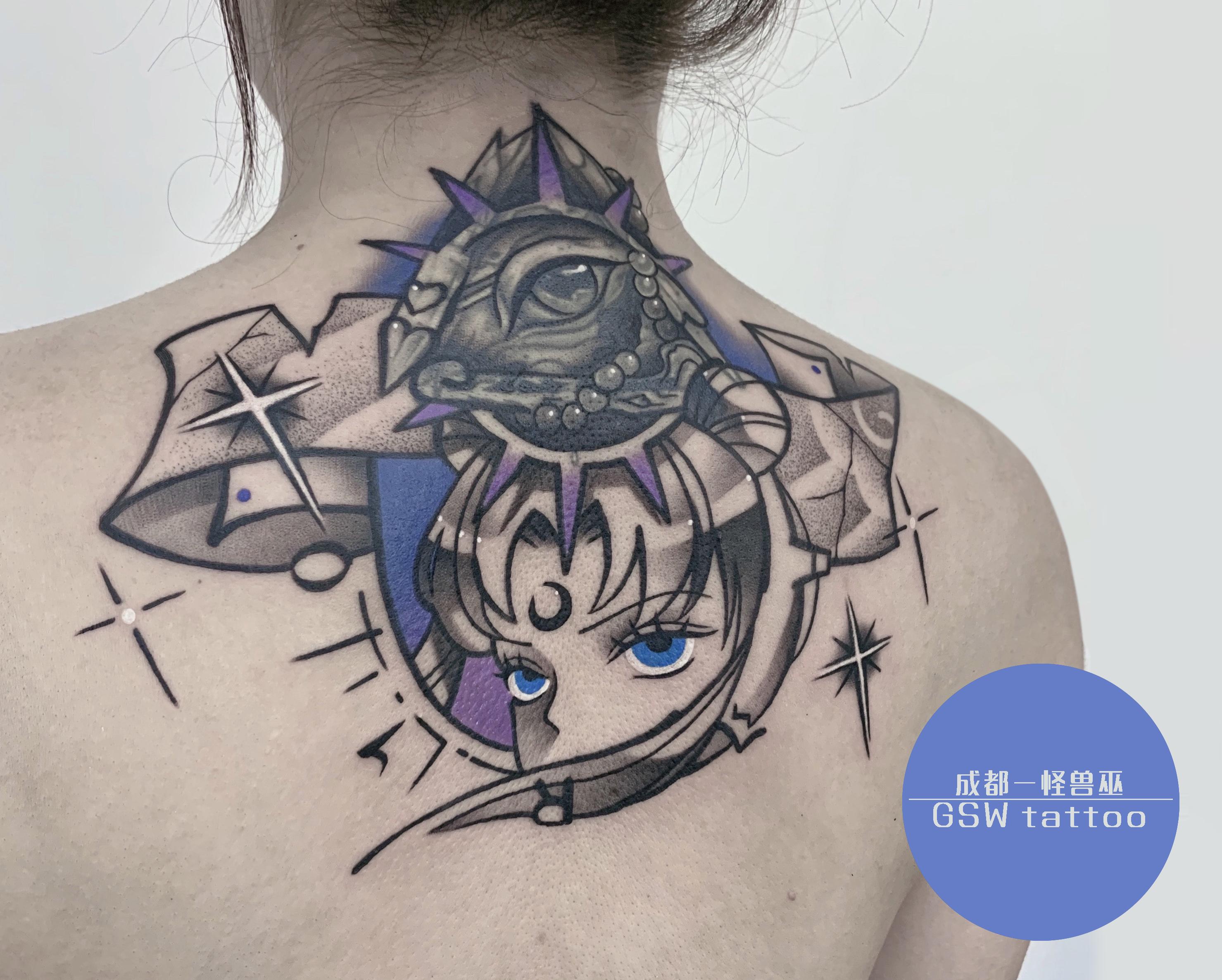 胸口旧纹身遮盖有什么图案? - 知乎