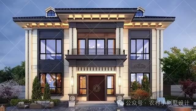 30款带阁楼二层新中式自建房别墅，2025回乡建房首选别墅效果图 - 知乎