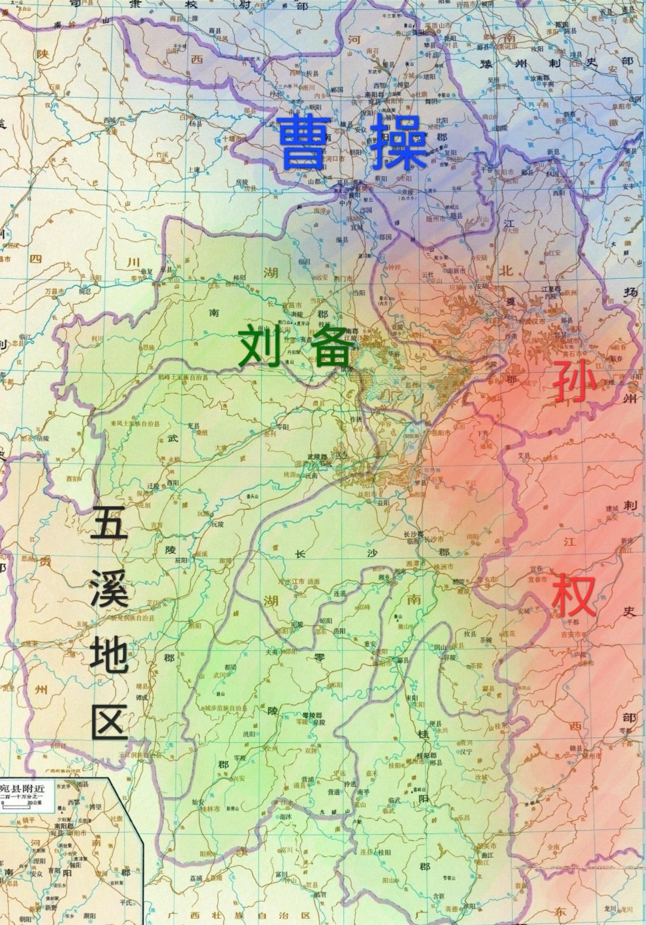 刘备借荆州，实际上是用半个江夏郡、一个长沙郡、一个桂阳郡才换了半个南郡，为什么孙权还不满足？ - 知乎