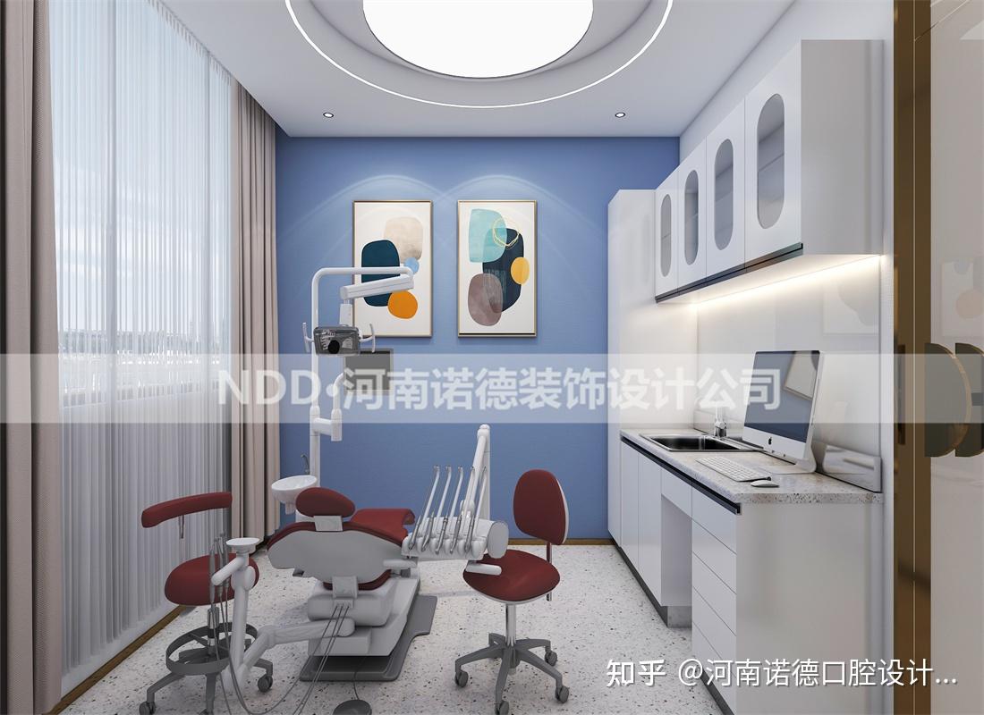 开封口腔诊所设计装修-口腔诊所如何设计更实用-尉氏大白兔口腔设计案例 - 知乎