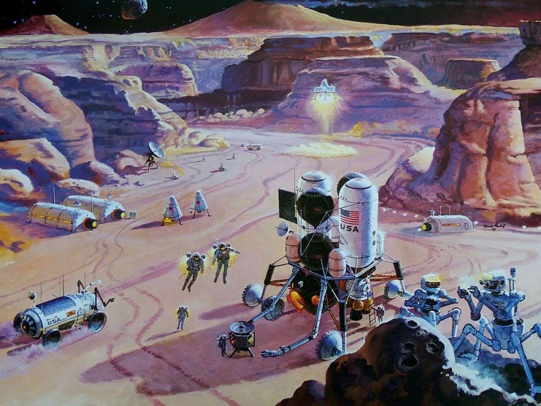 NASA御用插画师，太空科幻艺术家Robert Theodore McCall - 知乎