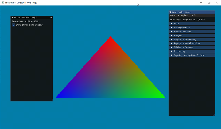 External Imgui DirectX11学习例子002: directx11_002_imgui 集成ImGui界面库 - 知乎