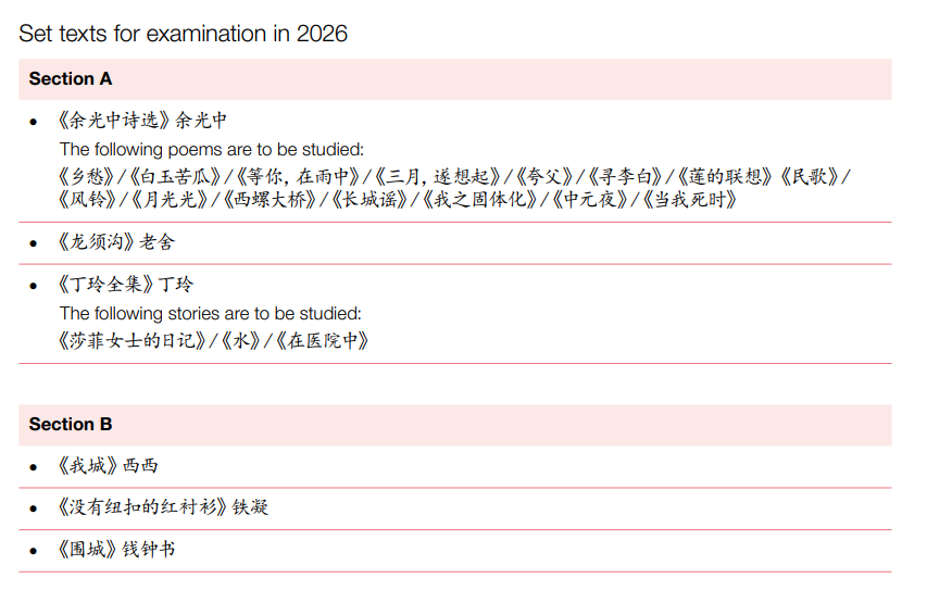 2024-2026CAIE A-level中文考纲更新了,9715即将成为历史! - 知乎