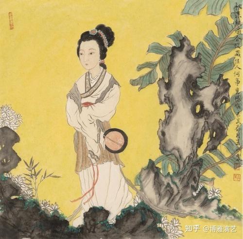 当代著名女艺术家王渊国画作品欣赏 - 知乎