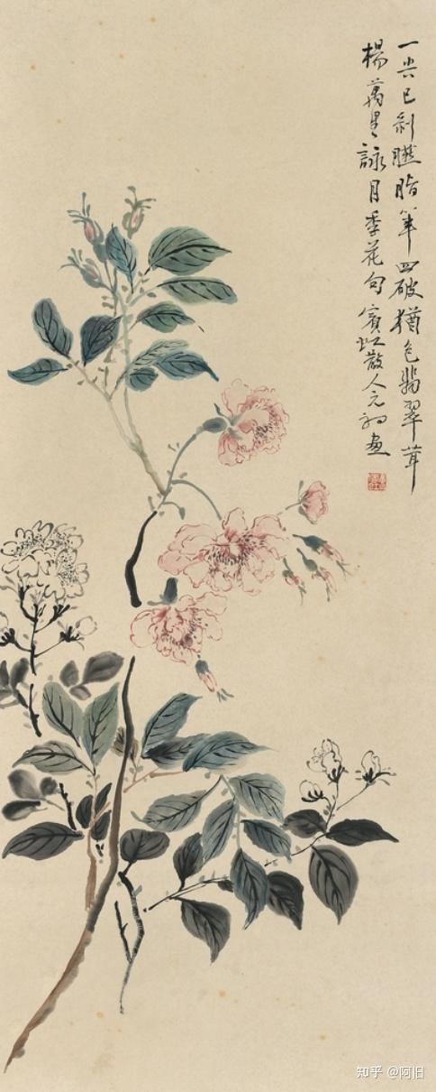 书画收藏| 黄宾虹笔下的花卉世界- 知乎