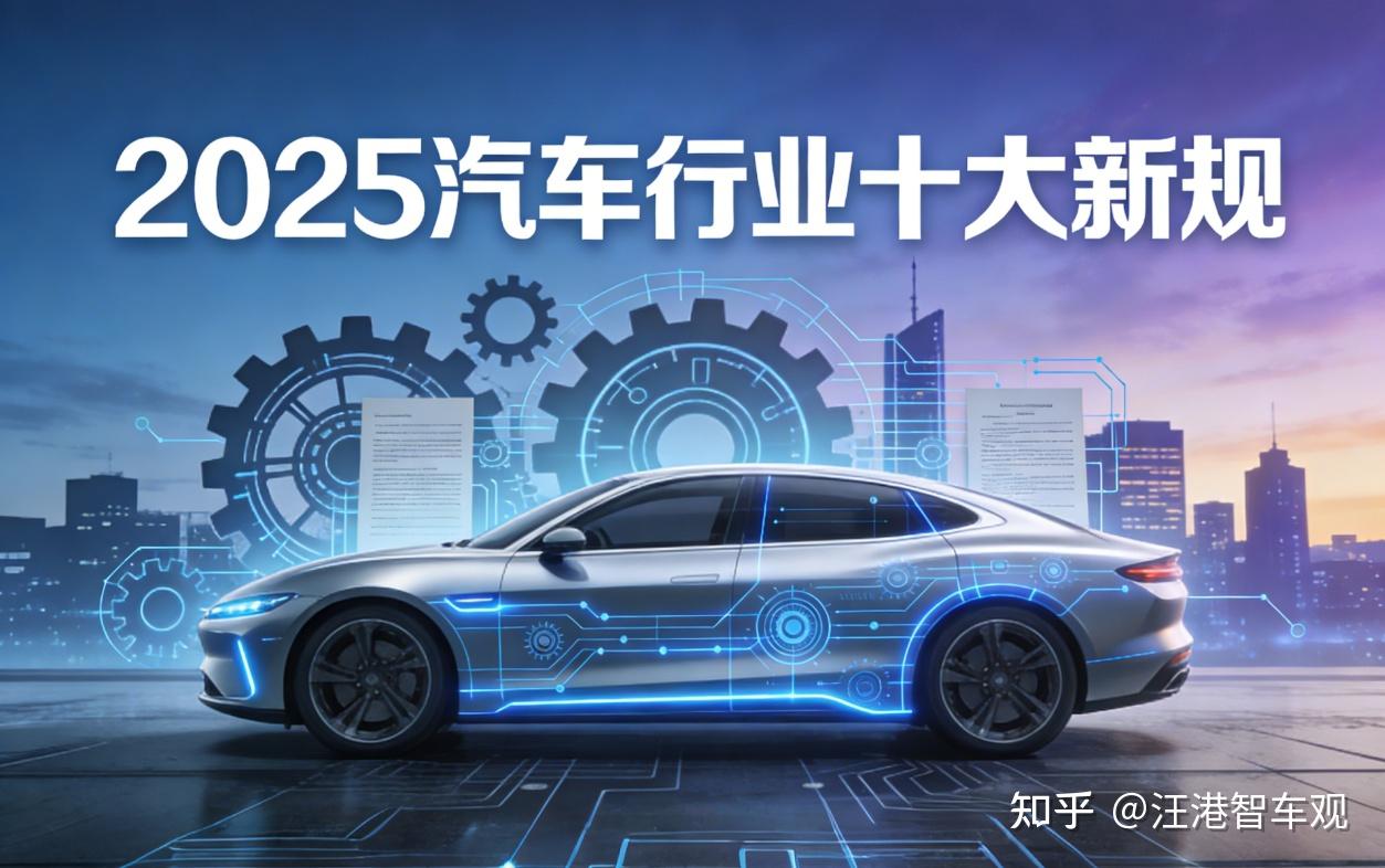 从电池到方向盘，2025年车圈10大新规盘点，2026年陆续实施 - 知乎