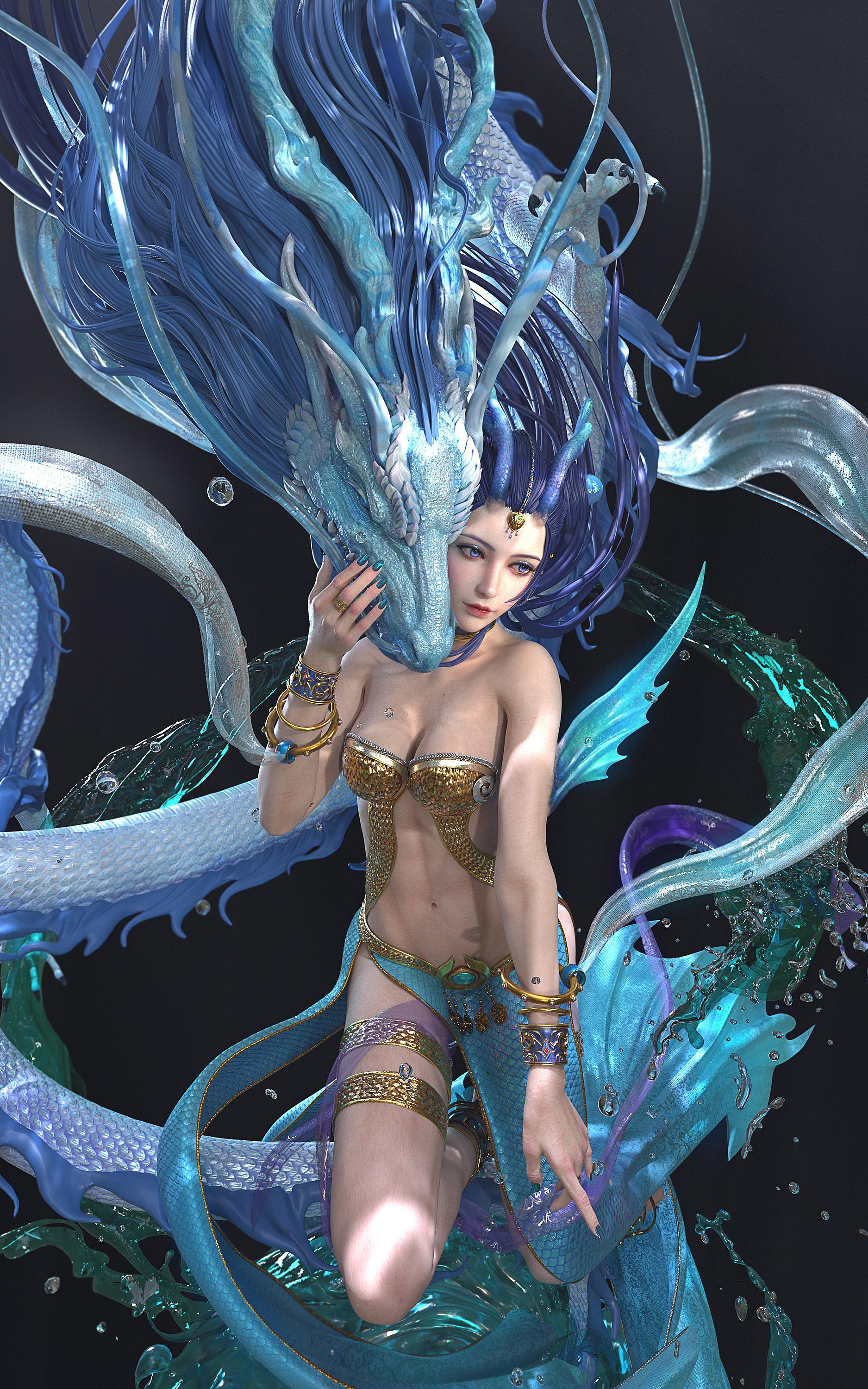 网游或动漫中有哪些性感漂亮的cg美女