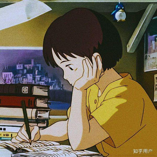 请问有哪些安静看书的女孩子的头像呢