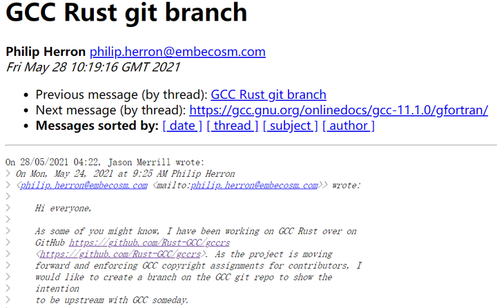 Gcc Rust GCC Rust 继续推进其上游计划 - 知乎