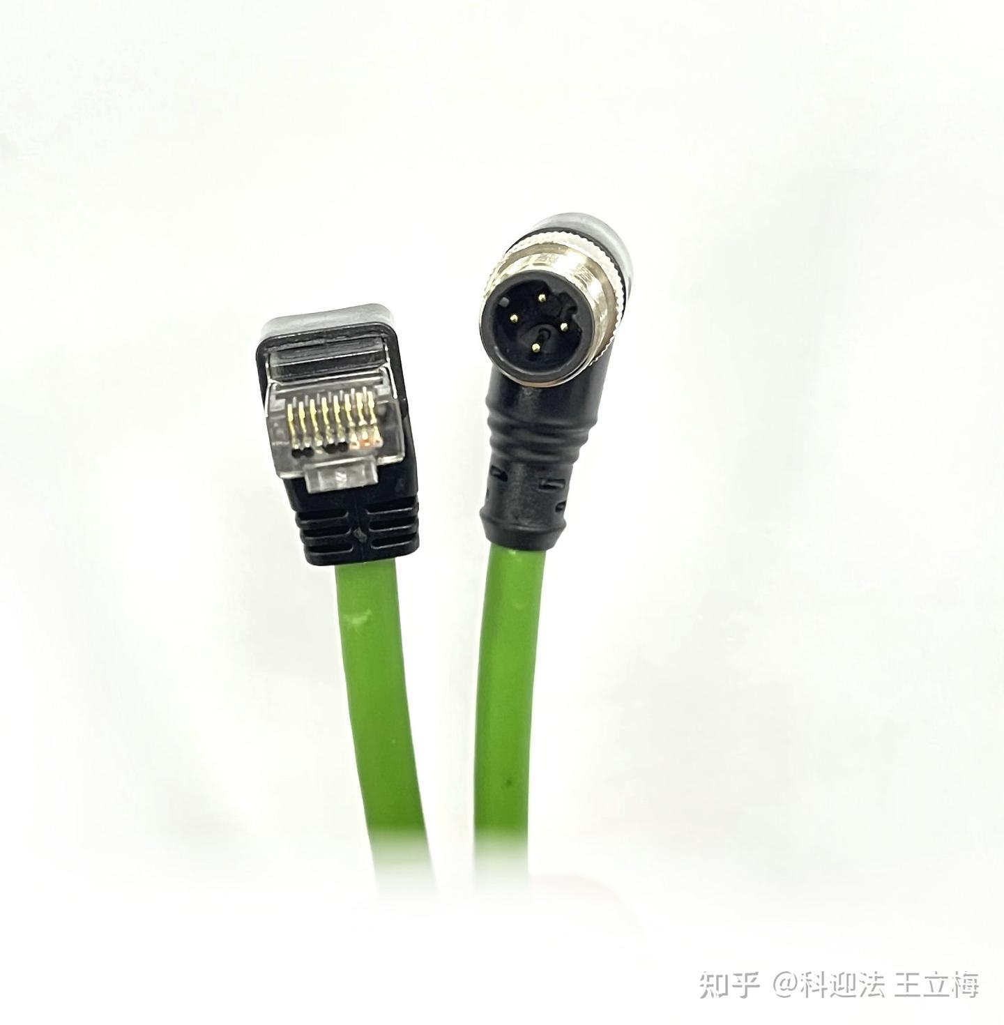 M12 D编码公头转RJ45水晶头工业网络连接器 - 知乎