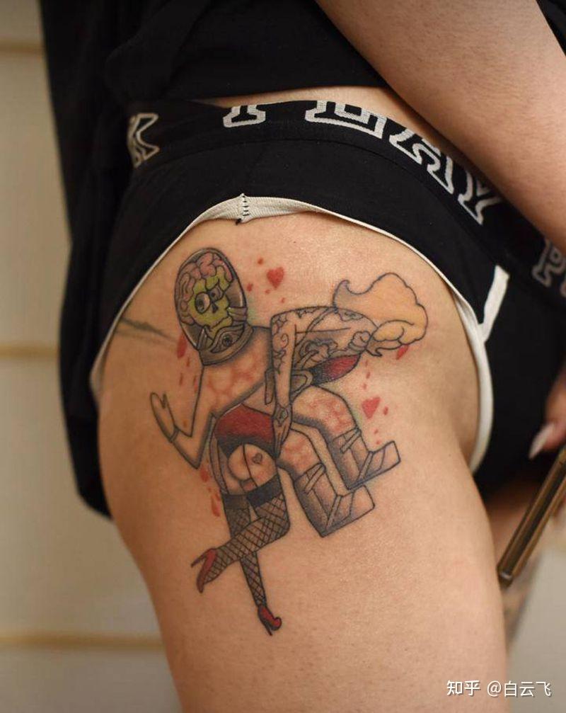 臀部可以纹身吗?