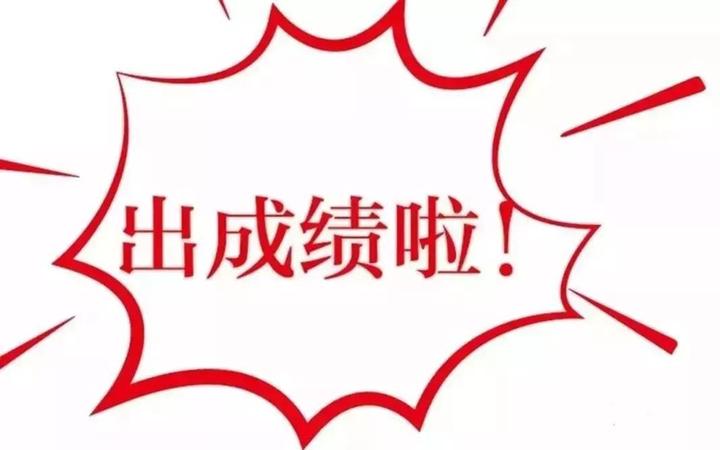 重要查分开始看看你及格了吗