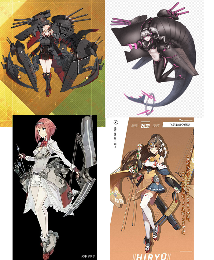 如何评价战舰少女r飞龙改造的立绘,以及某舰c玩家因拱火被虫群聚众