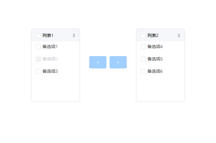 【axure元件库】穿梭框元件设计 - 知乎