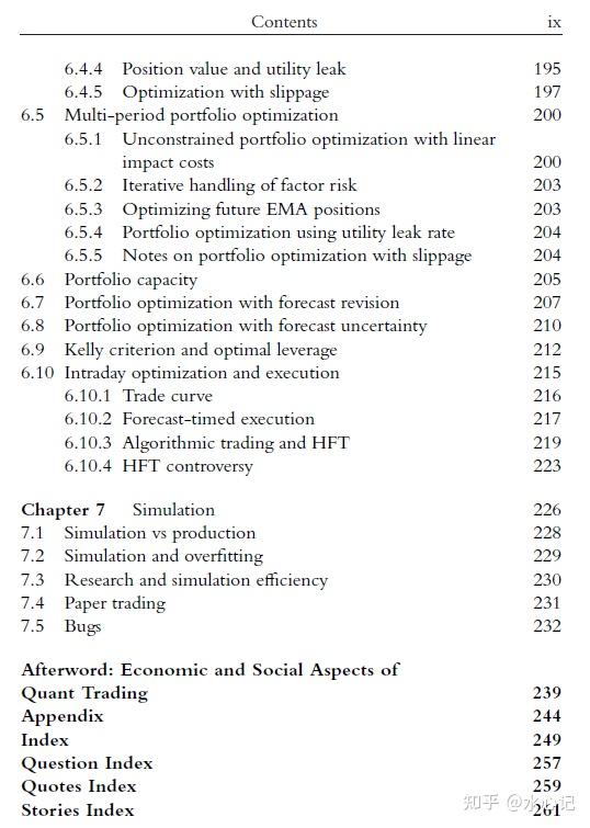 好书推荐 | Quantitative Portfolio Management The Art of Science of Statistical Arbitrage - 知乎