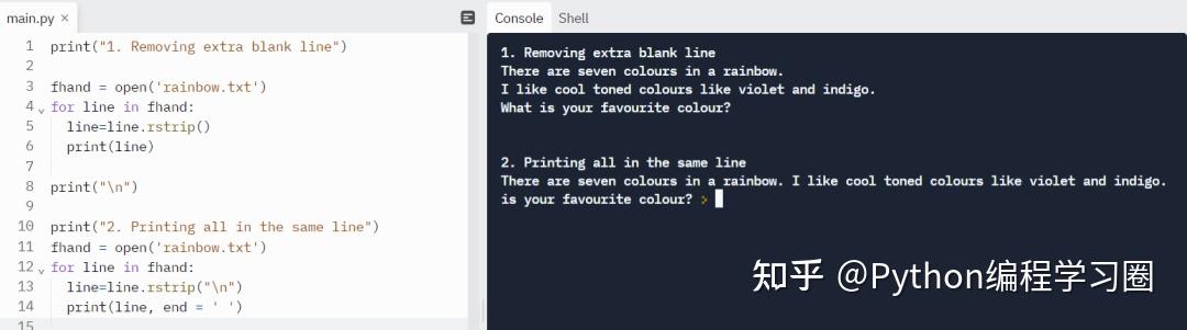 Python print() 函数，在同一行打印 - 知乎
