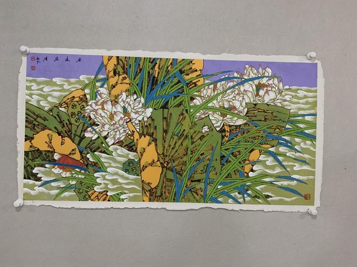 胡朝水 重彩水墨国画 - 知乎