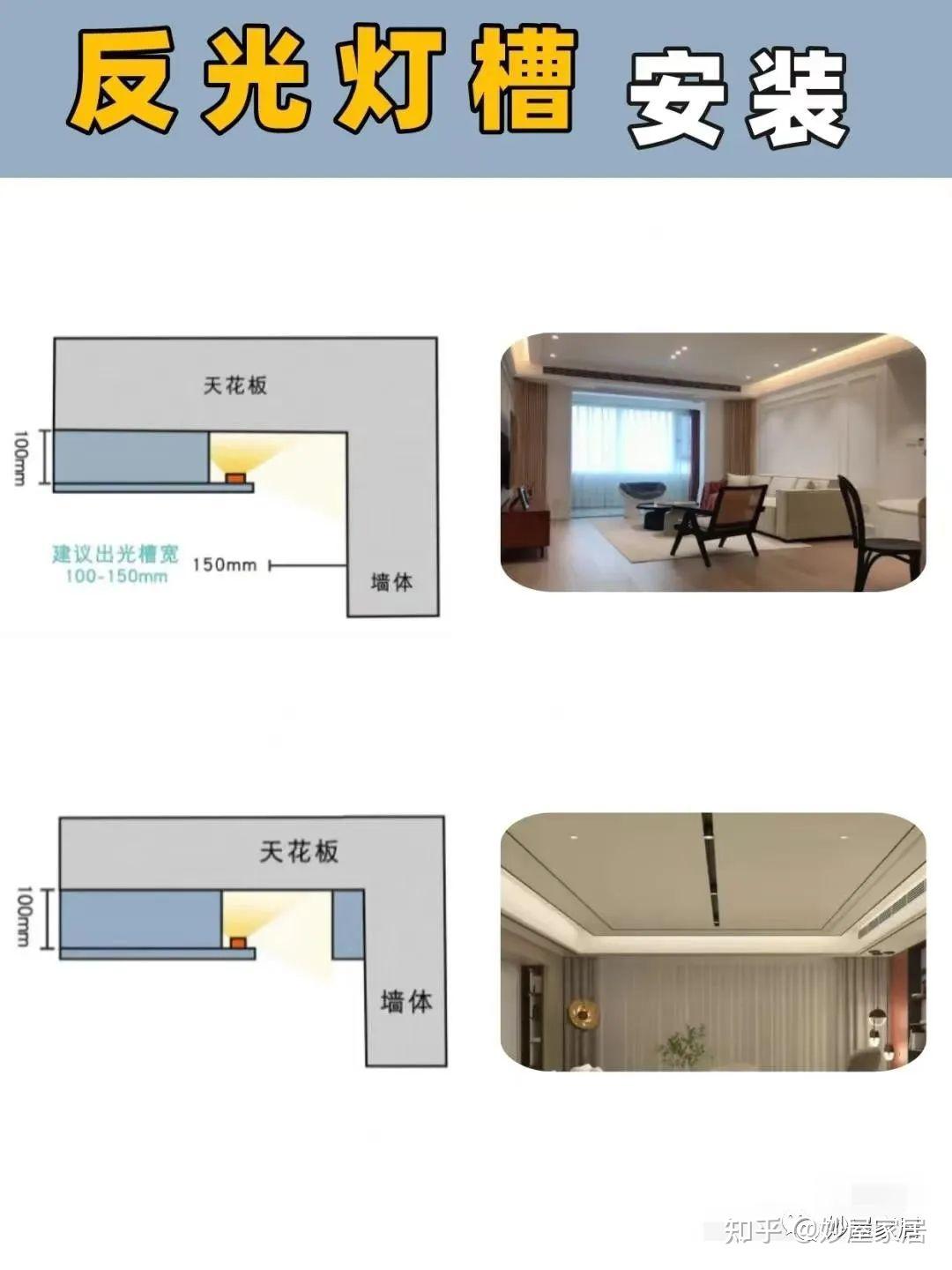 吊顶四周留缝做悬空吊顶怎么做