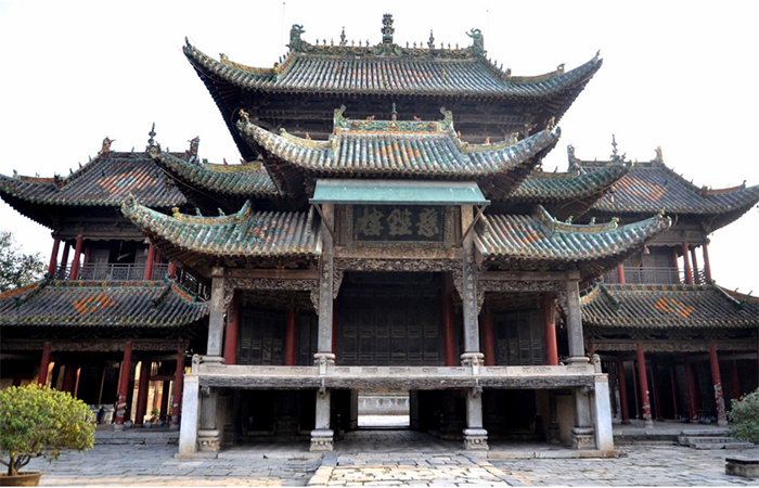 河南古建筑天下第一馆南阳社旗山陕会馆