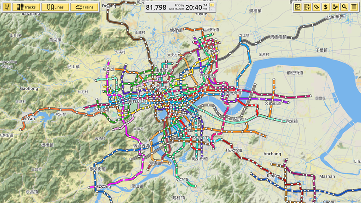 杭州2030 地铁规划设计