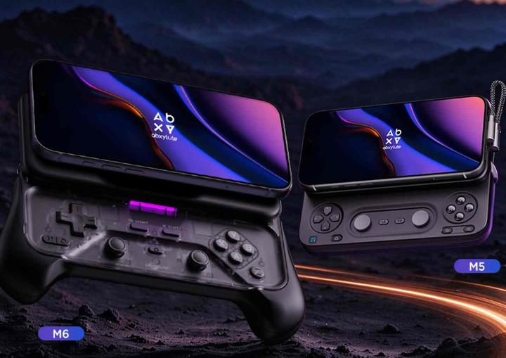 滑盖一推，手机变掌机？abxylute M5/M6 定档 11 月众筹