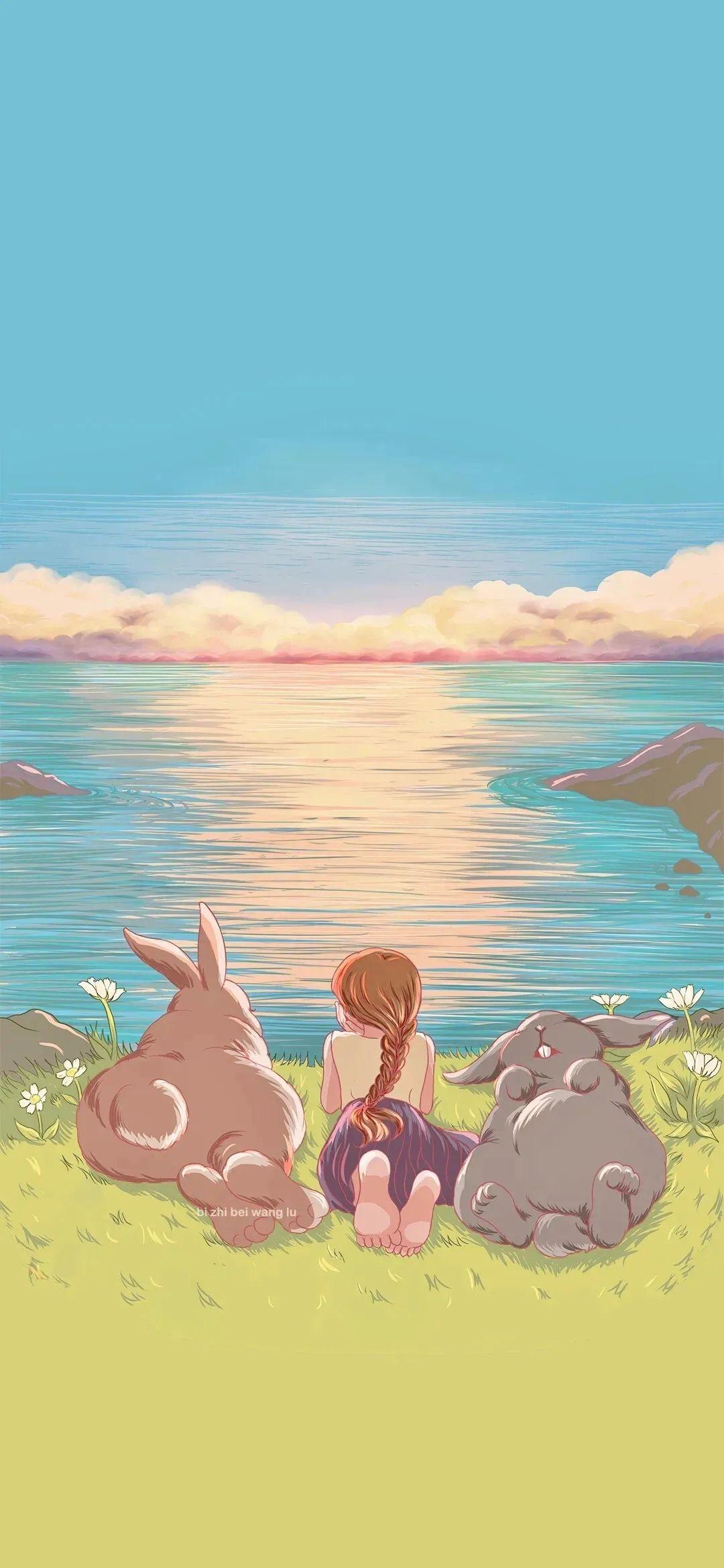 有哪些治愈系的二次元图片壁纸? - 知乎