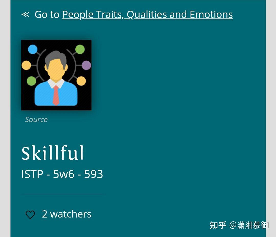 其他mbti人格怎麼看istp