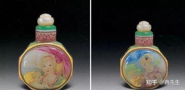 清代鼻烟壶值多少钱，铜胎画珐琅彩鼻烟壶，各个顶级拍卖行成交价格一览