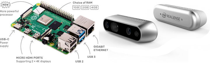 intel realsense raspberry pi 4